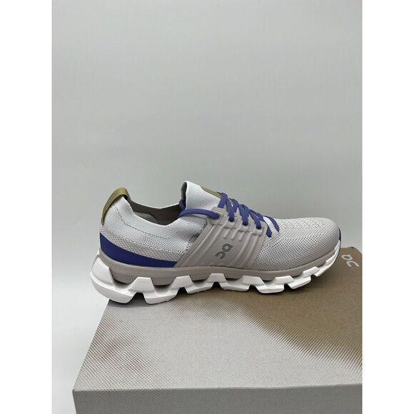 On Cloudswift 3 Size 6.5 Womens White Blueberry Purple Casual Running Shoes $160 - Picture 4 of 7